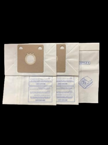 VacBagsUSA Replacement Paper Vacuum Cleaner Bags For Eureka Type V