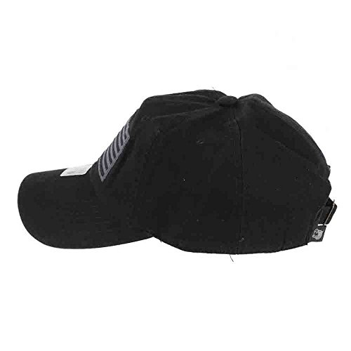 Pit Bull US Flag Patch Tactical Style Cotton Trucker Baseball Cap Hat Black - Thumbnail 4