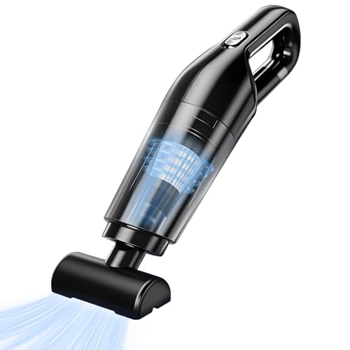 Image of Cordless Hand Held Vacuum Cleaner - Mini Portable Handheld Vacuum Cleaner Rechargeable with Strong Suction & Washable Filter, Suit for Cleaning Dust, Hair in Car