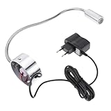 Operitacx Touch Control LED Nachttischlampe Dimmbar Aluminium Bettleuchte Nachttischlicht...