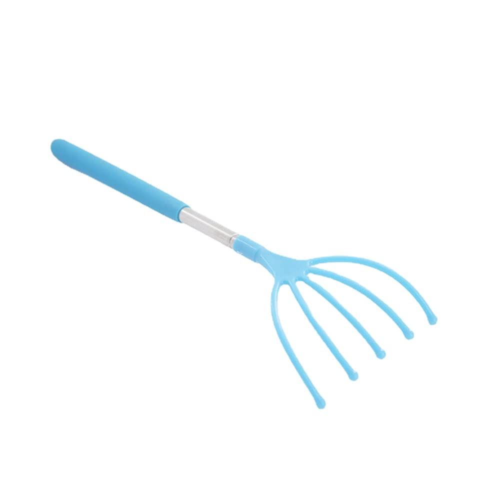 cn herb Telescopic five-claw big hand head massager head scratching multi-color scratching artifact (pink)