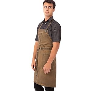 Chef Works Unisex Dorset Bib Apron