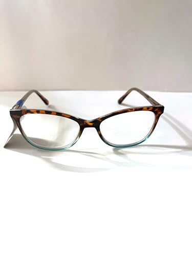 Foster Grant Teresa reading glasses by Sofia Vergara Tortoise Teal +1.50