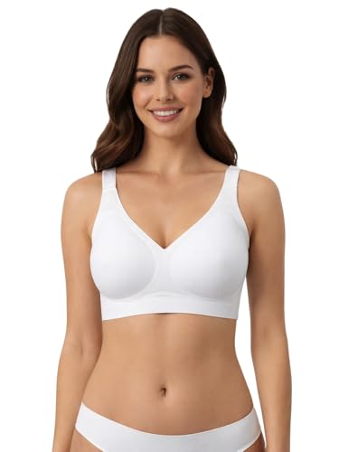 Image of Viola's Secret 6 Pack of Color Print T-Shirt Bras B Cup C Cup and D Cup