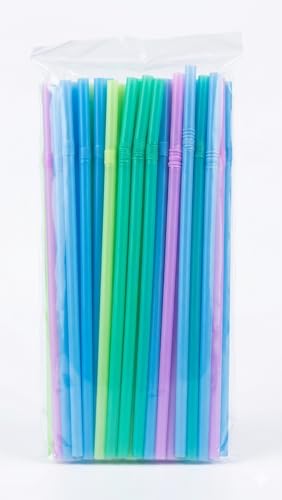 Image of Flexible Straw, Bendable Design for Easy Drinking Pack of 80
