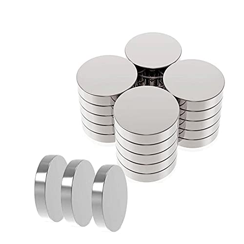 Imán de Refrigerador, 50 Pcs Imanes de Oficina, Imanes Redondos, Imanes de Cilindro, Mini Imanes, Imanes de Neodimio, Imanes para Manualidades, para Científico, Manualidades, Bricolaje, Oficina Cover