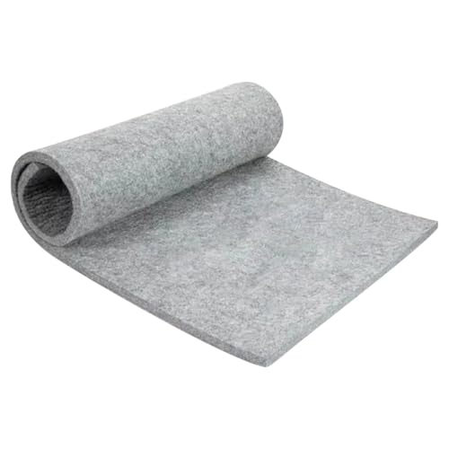 Ayuduots Alfombrilla de Planchado portátil, Almohadilla de Planchado de Fieltro Resistente al Calor para Mesa o encimera, Soporte de Plancha de Silicona