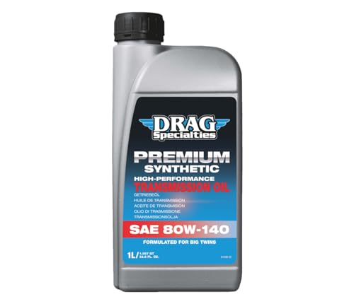 compatible avec/remplacement pour HUILE TRANSMISSION BIG TWIN 80W-140/1 LITRE DRAG SPECIALTIES / 503164