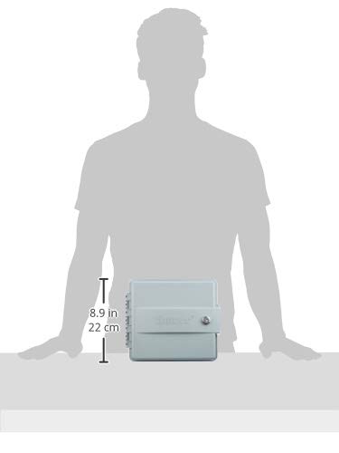 Hunter PHC601 controller, 6 Stationen Beregnungscomputer, Weiß, 23.00 x 25.00 x 10.0 cm