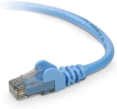 Belkin SNAGLESS CAT6 Patch Cable * RJ45M/RJ45M; 100 Blue (A3L980-100-BLUS)