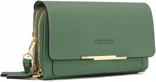 PORT&LOTUS Mini Crossbody Phone Purse for Women, Fits 6.7 inch Phones