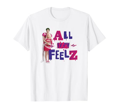 T-shirt Disney Zombies 3 Zed & Addison cadeau d'anniversaire original pour les fans de la saga
