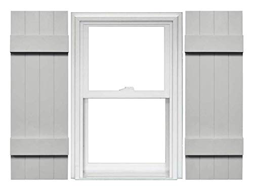 Mid America Board and Batten Vinyl Shutters