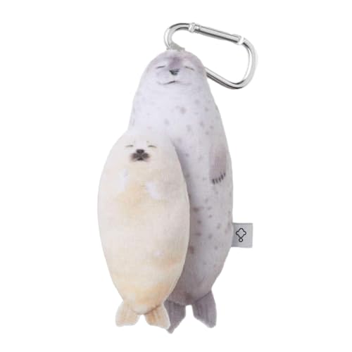 Pendentif animal doux rétractable étui peluche idée cadeau fêtes anniversaire