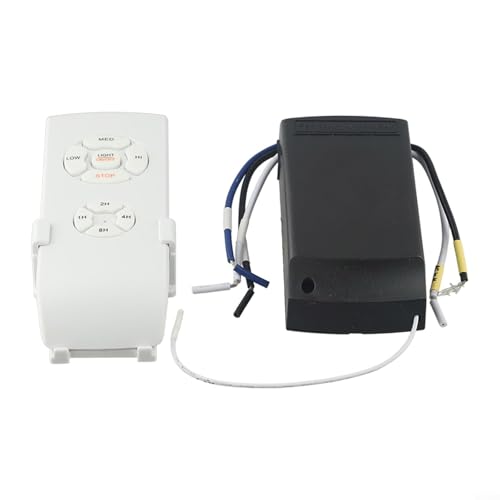 Controlador inteligente de luz de ventilador de techo, para ventilador de techo Tuya WiFi e interruptor de luz para ventiladores de techo con luz de 3 velocidades (220 V (175 V-265 V))