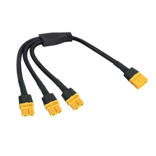 Cable XT60H divisor de 1 a 3 de 35 cm para solucionar enredos de cables