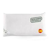 Relax Almohada Visco Vegetal 135 Cm Firmeza Suave Núcleo Aceites Naturales Tejido Bamboo Transpirable Antialérgica Cervical Eco Sostenible Adaptable Sueño Ergonómico Funda Lavable