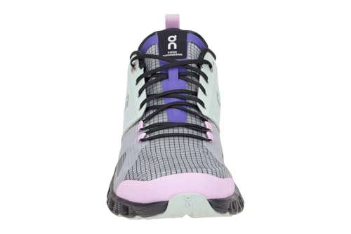 Image of On Women's Cloud X Shift Sneakers, Surf /Vapor, Blue, 5 Medium US