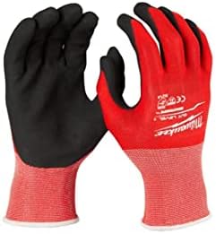 Milwaukee 48-22-8903 X-Large Nitrile Dipped Work Gloves, Red