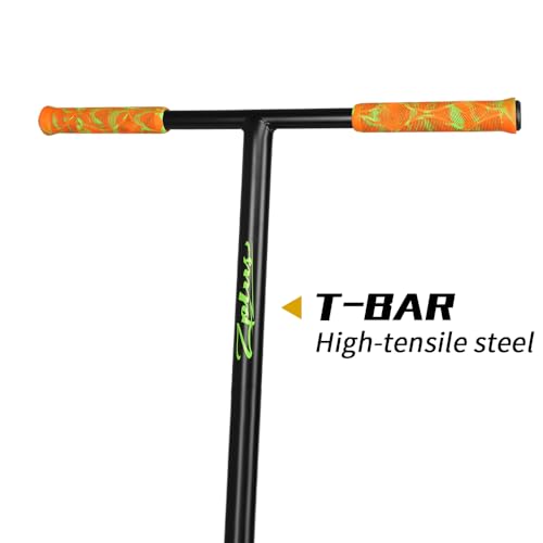 Image of Zplus Pro Trick Scooter for Pros and Beginner Stunt Scooters - with Wide Deck Freestyle Scooter - Suitable for Kids,Teens and 8+ Years