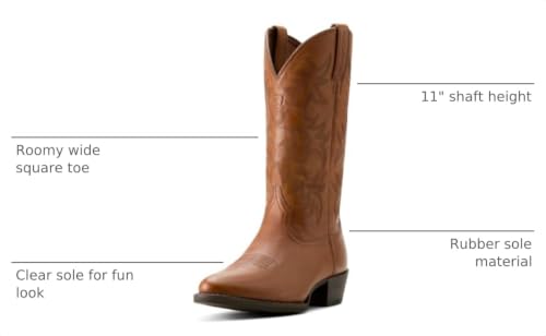 Image of Ariat Men's Heritage R Toe Western Boot