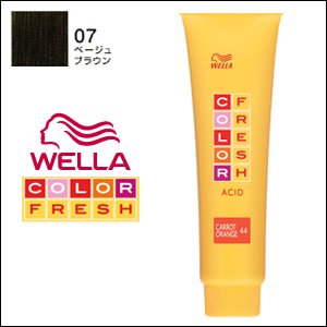 Amazon | ウエラ カラーフレッシュ 07 ベージュブラウン 150g | Wella