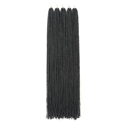 GUOHUI Micro Faux Locs Crochet Hair, 36 Inch 5...