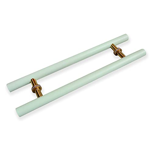 Poignée de porte d'entrée robuste contre l'usure poignée verte 100cm