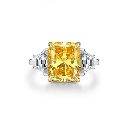 6ct Pink Moissanite Engagement Ring in 14K Solid Gold over S925 Sterling Silver, Excellent Cut Bridal Jewelry, Proposal Choice