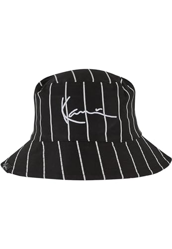 Karl Kani Accessoires KA-HW021-001-02 Signature Pinstripe Bucket Hat...