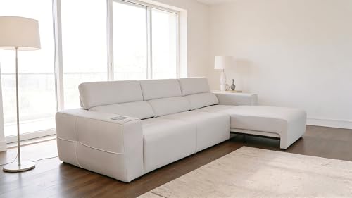 Power Recliner Sofa with Bluetooth and USB-C