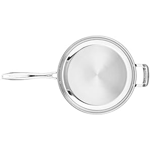 Cuisinart Professional Stainless Skillet with Helper 12 Inch