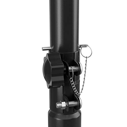 Soporte de proyector con polea móvil y estante ajustable de altura para oficina, hogar, escenario o estudio (Capacidad de carga 3KG) miniatura 5