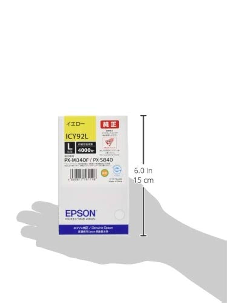 Amazon.co.jp: エプソン EPSON 純正インクカートリッジ ICY92L