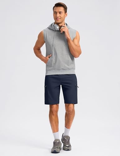 Image of G Gradual Men's Hiking Cargo Shorts 9 inch Quick Dry Lightweight with 4 Pockets