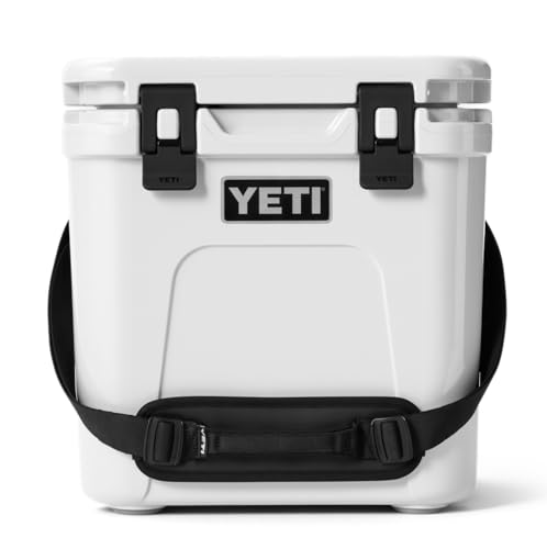 YETI Roadie 24 Cool Box, Insulated Hard Cooler, White