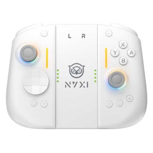 NYXI Hyperion 3 Switch 2 Controller–World's First Third-Party Wireless Controller for Switch 2, 9-Axis Gyro, Hall Effect Joystick, Full Mechanical Buttons, Dual Back Buttons &amp; Adjustable Vibration