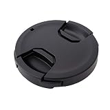 CUBIERTA DE LENTE DE CÁMARA COMPATIBLE UNIVERSAL: Esta tapa de lente de cámara es compatible con todas las lentes de cámara de 67 mm como Nikon, Canon, Sony y otras cámaras DSLR.