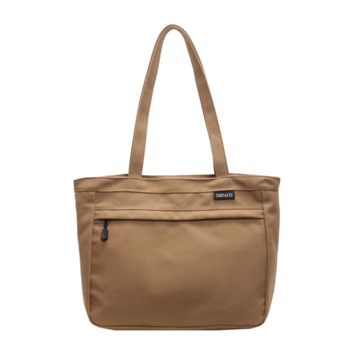 Grand sac à bandoulière tendance en toile spacieux pour le quotidien