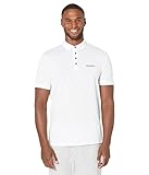 Armani Exchange Polo para Hombre, Blanco (White 1100), M