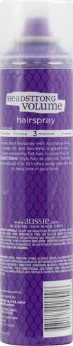Aussie, Headstrong Volume Aerosol Hair Spray, 10 Ounce