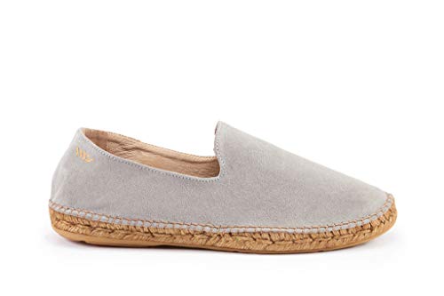 VISCATA Capsasal Suede Espadrilles Handmade Men's Espadrille Flats with Super Soft Suede 100% Natural Jute Midsole Rubber Sole for Extra Comfort for All Casual Occasions3