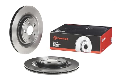 Brembo 09.B312.11 Rear UV Coated Brake Disc - Set of 2