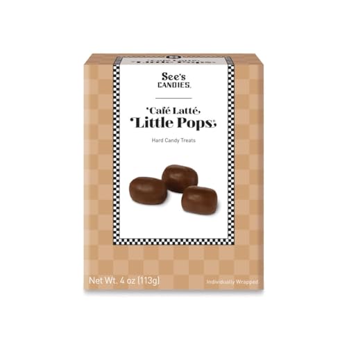 See's Candies 4 oz Little Pops (Café Latté)