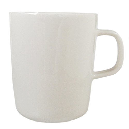 Marimekko Oiva Mug de cerámica blanca 250 ml miniatura 1