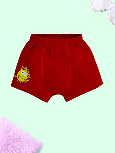 Image of KiddoPanti Boys Boxer Shorts Pack of 3 | Soft Cotton-Lycra Blend | Comfortable Fit with Bio Wash for All-Day Comfort | Kids Briefs