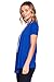 12 Ami Basic Solid Short Sleeve Open Front Cardigan Royal Blue 2X