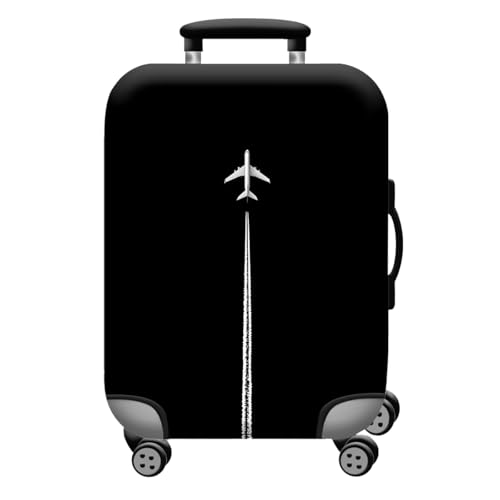 T Tersely Travel Luggage Cover Spandex Suitcase Protector Washable Baggage Covers (for 48cm/18-80cm/30 luggage) Premium Elasticated Luggage Protector -Go Travel (H748 M58cm/22-63cm/24)
