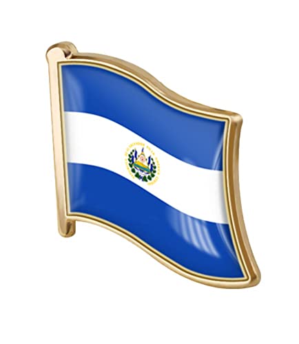 Image of vmcoatdu Country Flag Pin Badge International Travel Brooch Metal Alloy Souvenir Pin for Hat Clothes Backpack