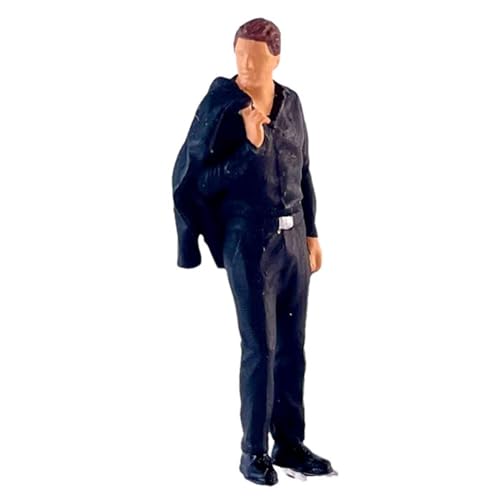 Figurines 1:64 en résine miniatures pour diorama et décoration de bureau - 4